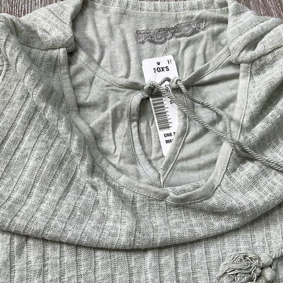 NWT  TUNIC MADE IT ITALY 100% VISCOSE MINT COLOR ONE SIZE - Picture 8 of 16